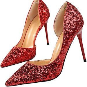 Dress First Womens Fashion Closed Toe Classic Pumps